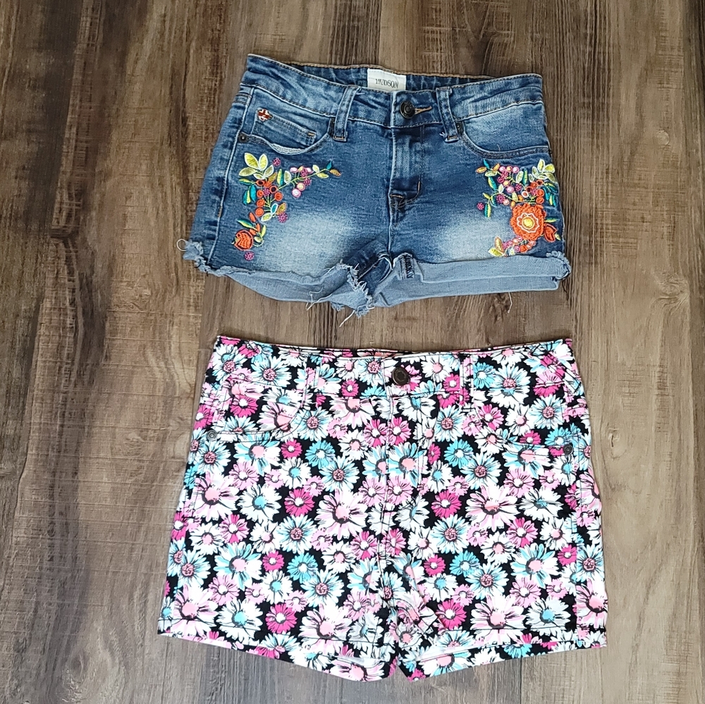 EUC Girls Jean Shorts Bundle Size 12 Years